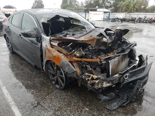 2HGFC2F87KH585332 - 2019 HONDA CIVIC SPORT შავი ფოტო 1