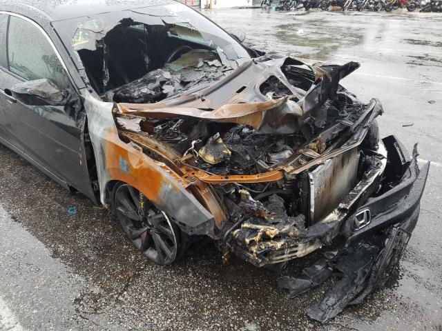 2HGFC2F87KH585332 - 2019 HONDA CIVIC SPORT შავი ფოტო 9