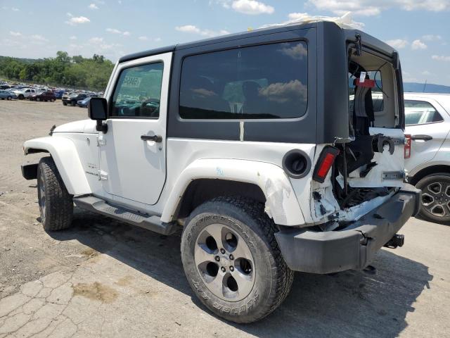 1C4AJWBG3GL213449 - 2016 JEEP WRANGLER SAHARA WHITE photo 2