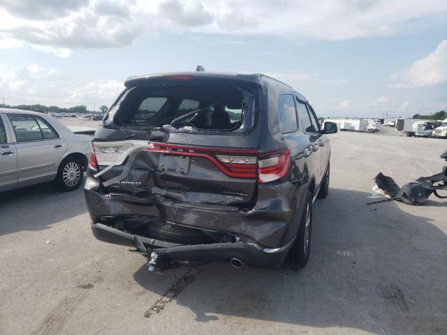 1C4RDJDG3GC442031 - 2016 DODGE DURANGO LIMITED GRAY photo 4