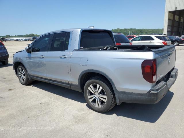 5FPYK2F44HB008559 - 2017 HONDA RIDGELINE RTS SILVER photo 2