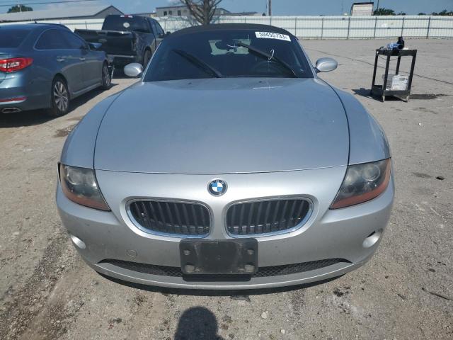 4USBT33554LR68716 - 2004 BMW Z4 2.5 SILVER photo 5