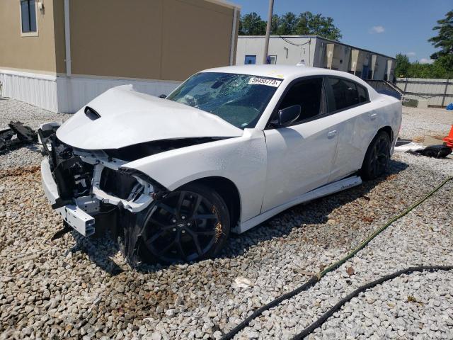 2C3CDXHGXNH119919 - 2022 DODGE CHARGER GT WHITE photo 1