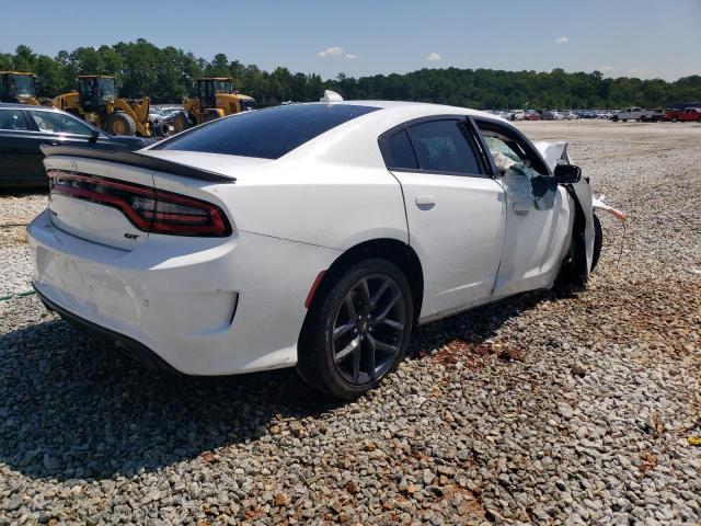 2C3CDXHGXNH119919 - 2022 DODGE CHARGER GT WHITE photo 3