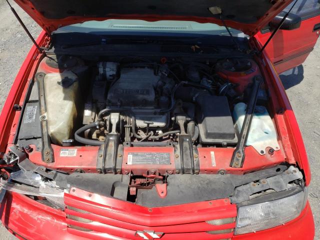 2G1WN54T0N9181605 - 1992 CHEVROLET LUMINA EURO RED photo 7