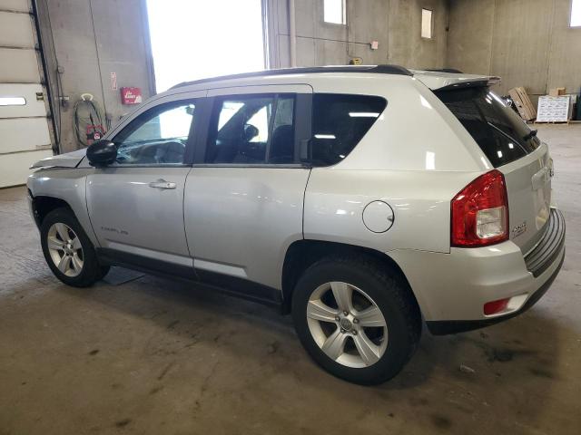 1J4NF1FB2BD183233 - 2011 JEEP COMPASS SPORT SILVER photo 2