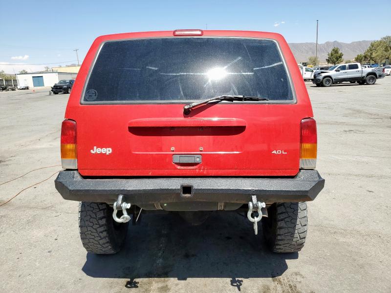 1J4FF68S8XL548476 - 1999 JEEP CHEROKEE SPORT RED photo 6
