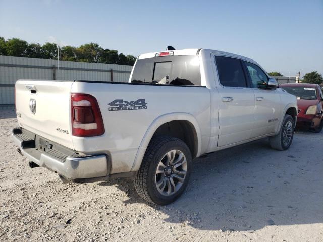 1C6SRFKM0MN809287 - 2021 RAM 1500 LONGHORN WHITE photo 3