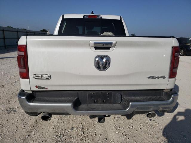 1C6SRFKM0MN809287 - 2021 RAM 1500 LONGHORN WHITE photo 6