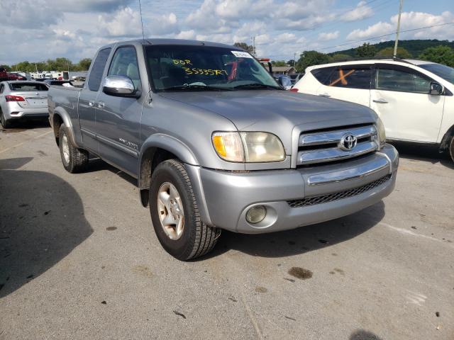 5TBRT34143S335727 - 2003 TOYOTA TUNDRA ACCESS CAB SR5 SILVER photo 1