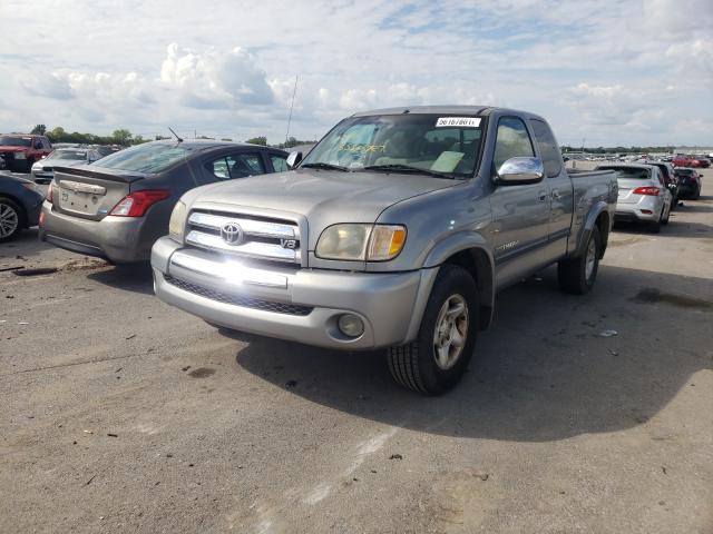 5TBRT34143S335727 - 2003 TOYOTA TUNDRA ACCESS CAB SR5 SILVER photo 2