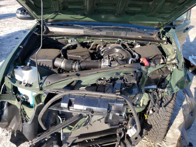3TYSZ5AN7MT014331 - 2021 TOYOTA TACOMA ACCESS CAB მწვანე ფოტო 11