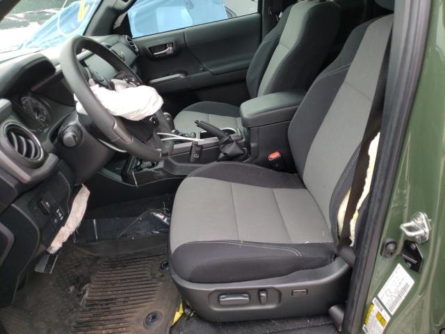 3TYSZ5AN7MT014331 - 2021 TOYOTA TACOMA ACCESS CAB მწვანე ფოტო 7