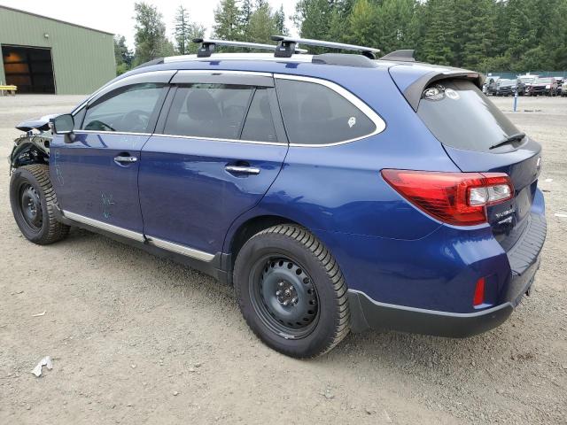 4S4BSETC0H3403343 - 2017 SUBARU OUTBACK TOURING BLUE photo 2