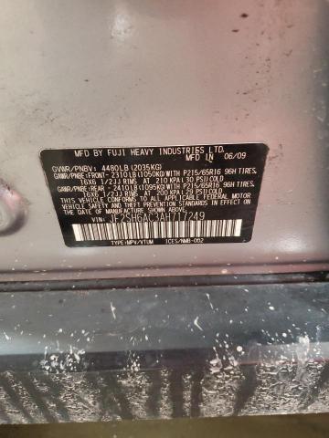 JF2SH6AC3AH717249 - 2010 SUBARU FORESTER 2.5X SILVER photo 12