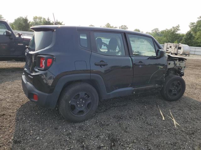 ZACNJBAB5LPL59872 - 2020 JEEP RENEGADE SPORT BLACK photo 3