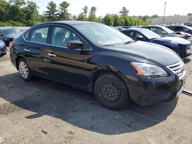 3N1AB7AP1DL795591 - 2013 NISSAN SENTRA S BLACK photo 4