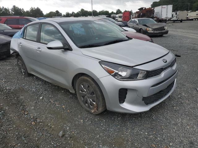 3KPA24ADXLE256729 - 2020 KIA RIO LX SILVER photo 1