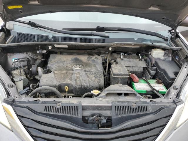 5TDKK3DC5ES502970 - 2014 TOYOTA SIENNA LE GRAY photo 12