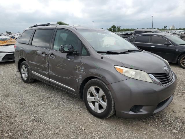 5TDKK3DC5ES502970 - 2014 TOYOTA SIENNA LE GRAY photo 4