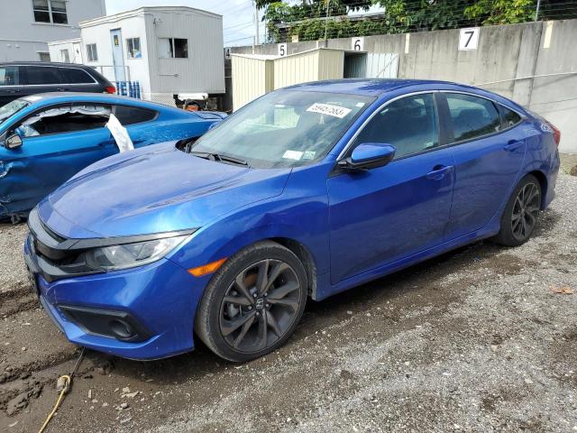 2HGFC2F84MH504970 - 2021 HONDA CIVIC SPORT Mavi foto 1