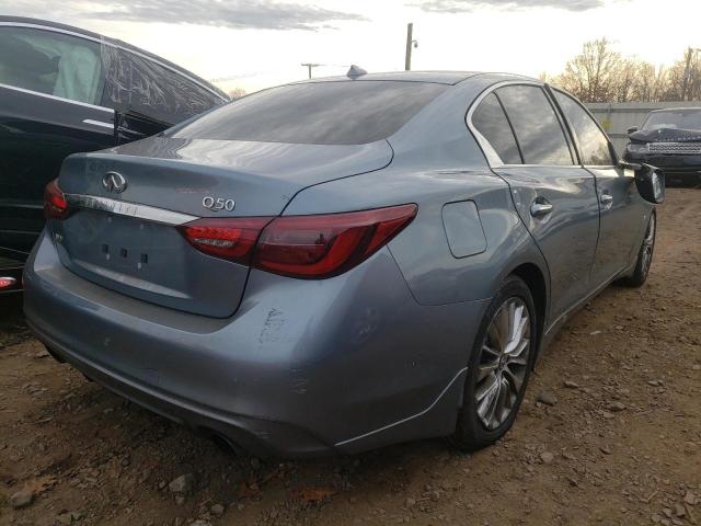 JN1EV7AR1KM558404 - 2019 INFINITI QX50 LUXE GRAY photo 4