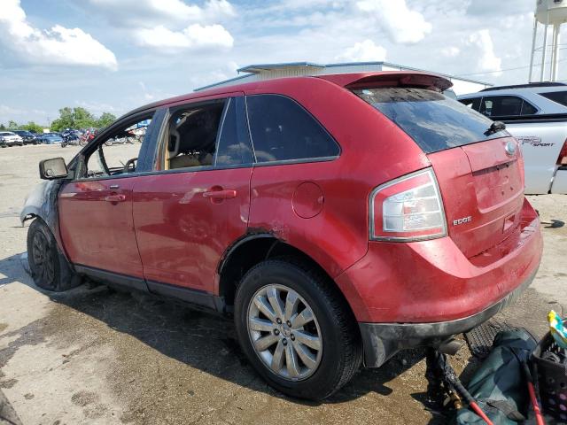 2FMDK38C77BA93356 - 2007 FORD EDGE SEL RED photo 2