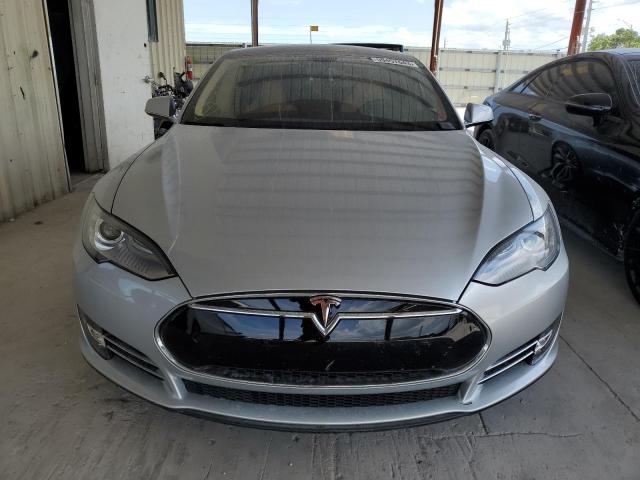 5YJSA1DP4CFS00811 - 2012 TESLA MODEL S Gümüş fotoğraf 5