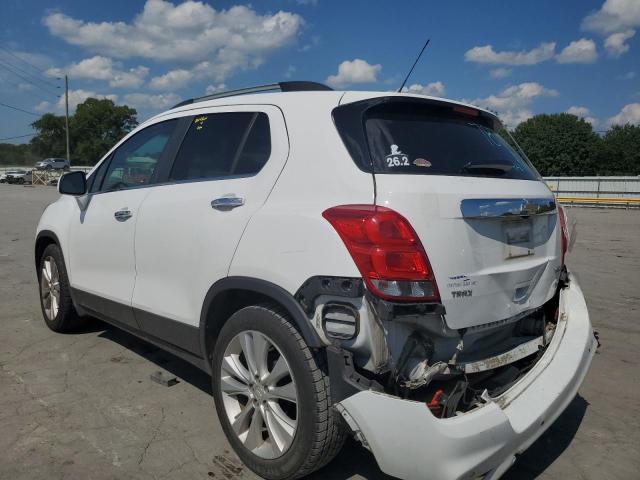 3GNCJMSB2JL326751 - 2018 CHEVROLET TRAX PREMIER WHITE photo 2