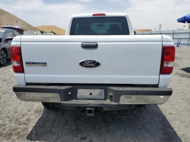 1FTYR14E09PA12125 - 2009 FORD RANGER SUPER CAB WHITE photo 6