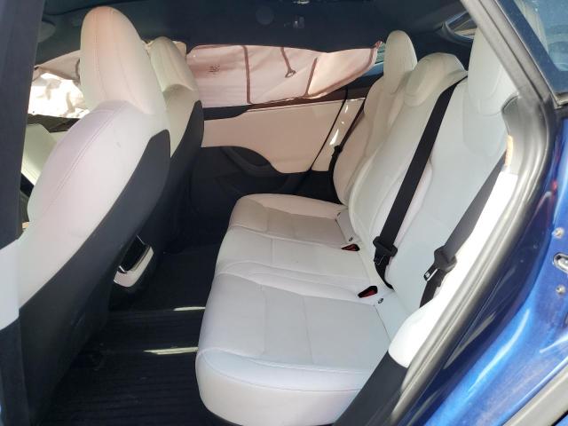 5YJSA1E52NF478574 - 2022 TESLA MODEL S BLUE photo 10