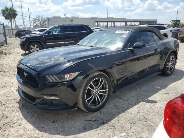 1FATP8UH9G5280530 - 2016 FORD MUSTANG BLACK photo 1