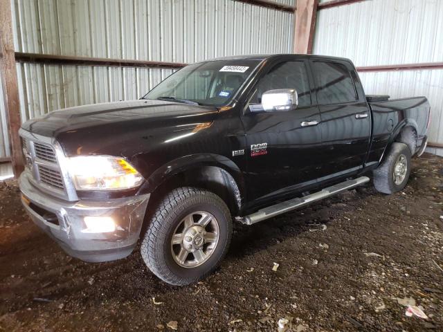 3C6TD5FT3CG303653 - 2012 DODGE RAM 2500 LARAMIE BLACK photo 1