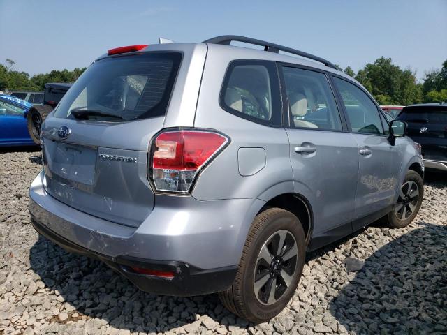 JF2SJABC2JH474393 - 2018 SUBARU FORESTER 2.5I SILVER photo 3