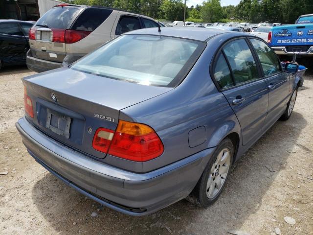 WBAAM3336XFP58638 - 1999 BMW 323 I AUTOMATIC BLUE photo 4