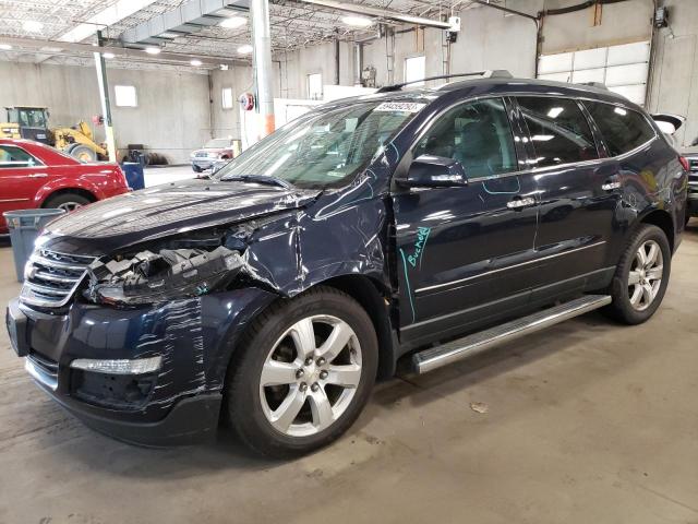 1GNKVJKDXHJ117727 - 2017 CHEVROLET TRAVERSE PREMIER BLUE photo 1