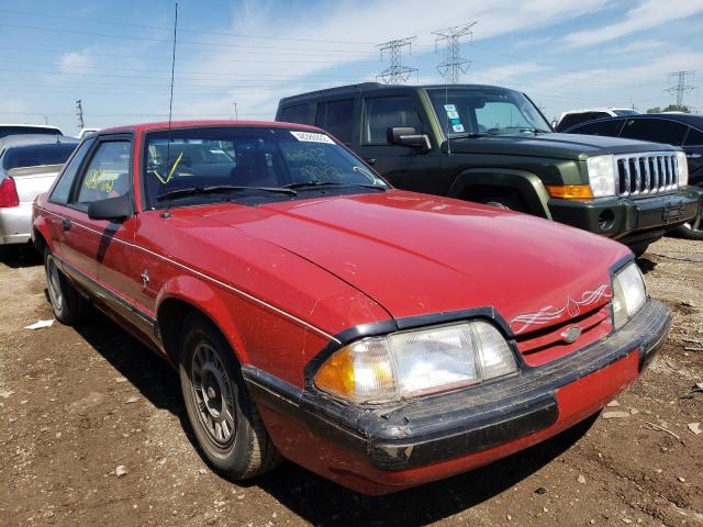 1FABP40A8JF227378 - 1988 FORD MUSTANG LX RED photo 1