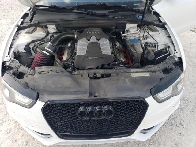 WAUCGAFRXDA035436 - 2013 AUDI S5 PREMIUM PLUS თეთრი ფოტო 11