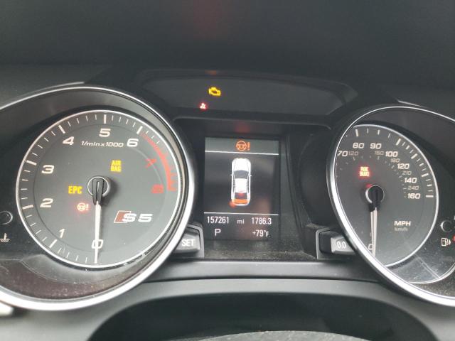 WAUCGAFRXDA035436 - 2013 AUDI S5 PREMIUM PLUS თეთრი ფოტო 9