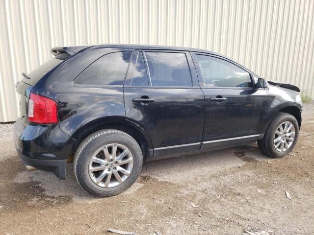 2FMDK3JC9EBB85625 - 2014 FORD EDGE SEL BLACK photo 3