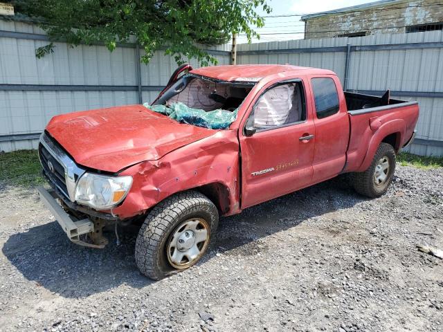 5TEUU4EN2AZ723948 - 2010 TOYOTA TACOMA ACCESS CAB GREEN photo 1