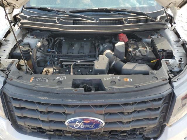 1FM5K8AR1HGC90372 - 2017 FORD EXPLORER POLICE INTERCEPTOR WHITE photo 12