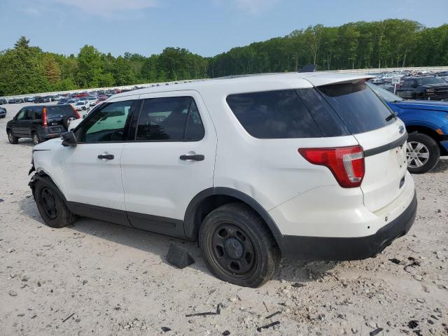 1FM5K8AR1HGC90372 - 2017 FORD EXPLORER POLICE INTERCEPTOR WHITE photo 2