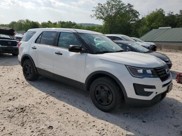 1FM5K8AR1HGC90372 - 2017 FORD EXPLORER POLICE INTERCEPTOR WHITE photo 4