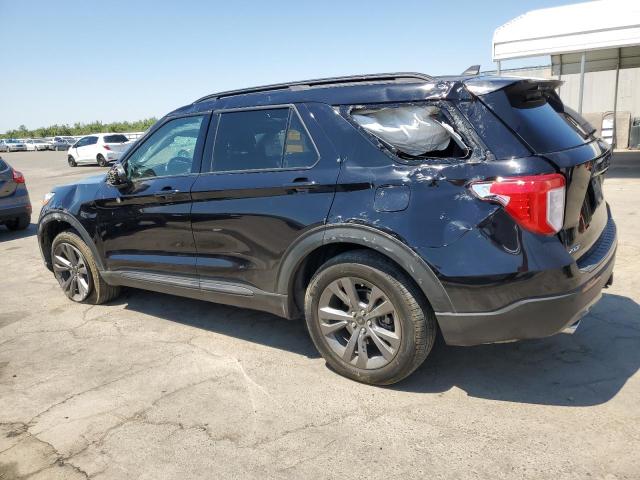 1FMSK8DH4NGA78759 - 2022 FORD EXPLORER XLT BLACK photo 2