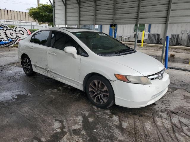 1HGFA16898L076418 - 2008 HONDA CIVIC EX თეთრი ფოტო 4