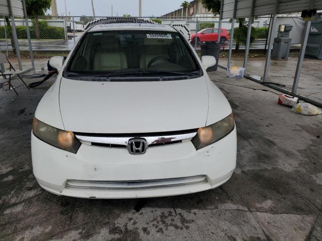 1HGFA16898L076418 - 2008 HONDA CIVIC EX თეთრი ფოტო 5