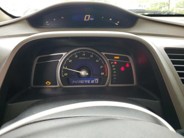 1HGFA16898L076418 - 2008 HONDA CIVIC EX თეთრი ფოტო 9