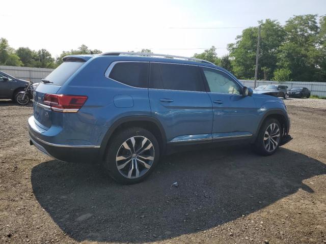 1V2NR2CA5KC558860 - 2019 VOLKSWAGEN ATLAS SEL PREMIUM BLUE photo 3