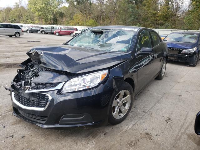 1G11C5SL8EF266122 - 2014 CHEVROLET MALIBU 1LT BLACK photo 2